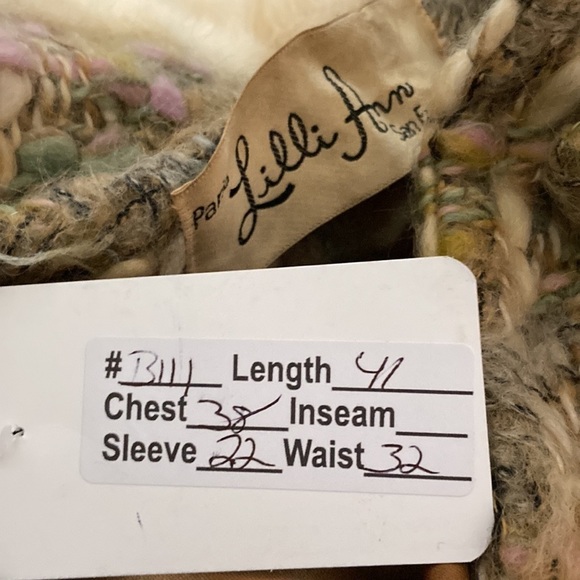 Vintage 50’s Paris Lilli Ann San Francisco wool tweed winter‎ coat. modern small - Picture 10 of 10